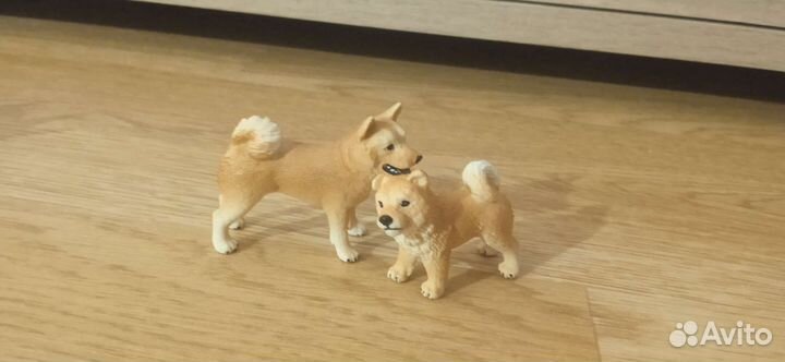 Фигурки животных schleich шляйх собаки