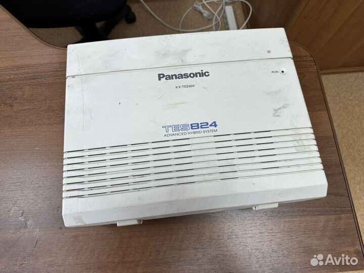 Атс Panasonic TES824 + телефон Panasonic KX-T7735R