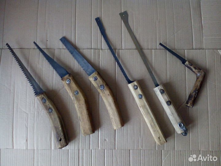 Пила-ножовка выкружная ссср, Набор 6 штук