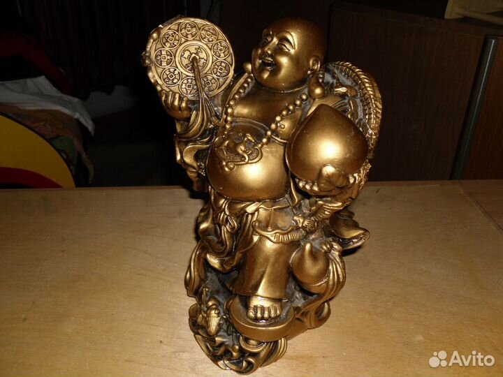 Статуэтка Хотей на удачу большая