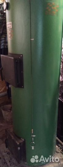 Котёл твёрдотопливный, длительного горения