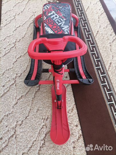 Детский снегокат бу