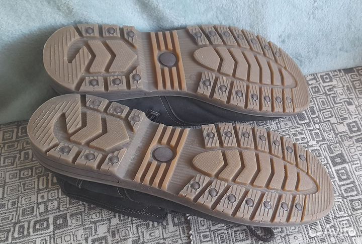 Ботинки мужские зимние 41 размер нубук