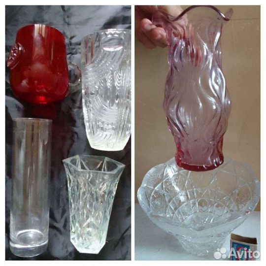 Хрусталь,цветное стекло СССР