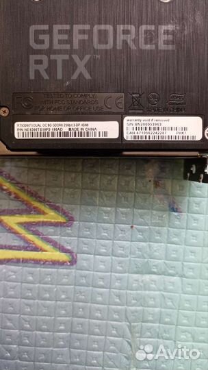 Видеокарта RTX 3060ti