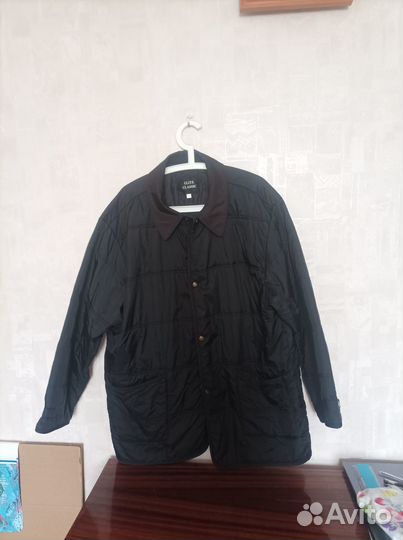 Куртка чёрная осень 54 размера