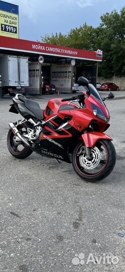 Прямоток Dominator на Honda cbr 600 f4i