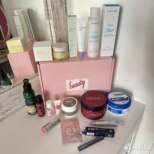 Новый набор косметики BeautyBox подарок коробка
