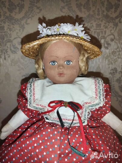 Кукла тряпичная Германия клеймо