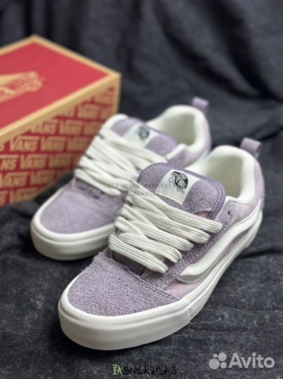 Кеды дутые Vans Knu Skool лиловые 36,39,40