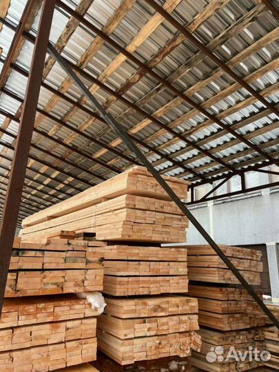 Доска обрезная 40х150х6000мм ГОСТ