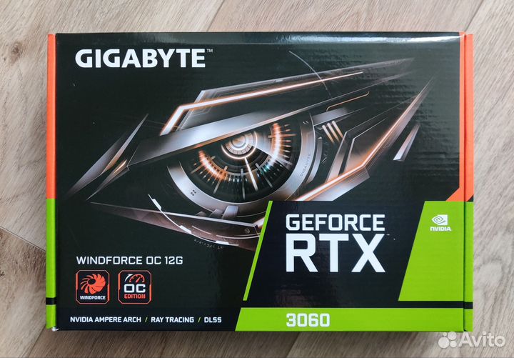Видеокарта Gigabyte GeForce RTX 3060 Windforce OC