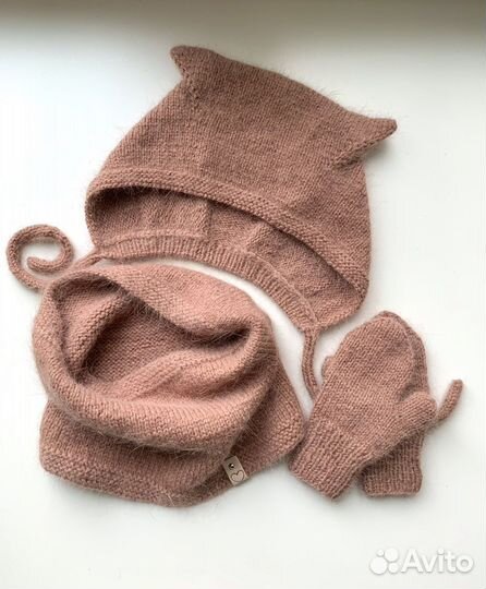 Комплект снуд и коточепчик