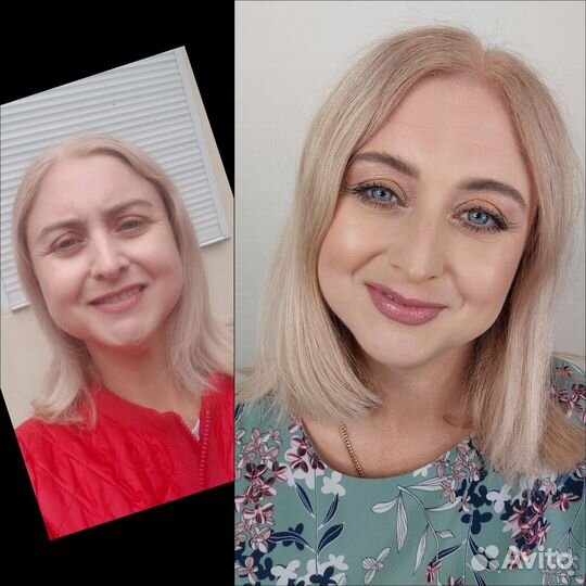 Модель на макияж и оформление бровей