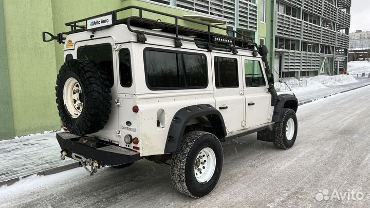 Land Rover Defender 2.4 МТ, 2007, 344 994 км