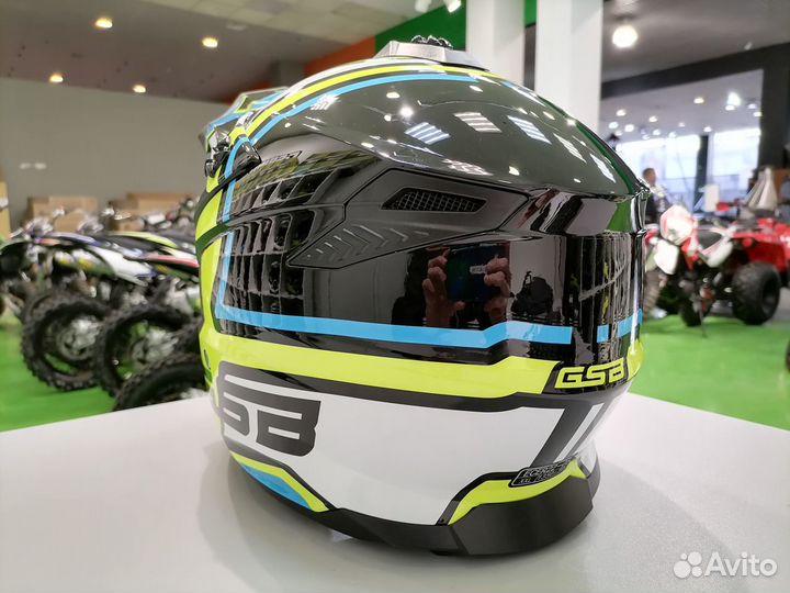 Шлем Мото Кроссовый GSB XP-20