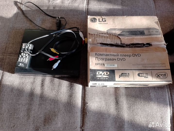 DVD/CD плеер LG dp 137