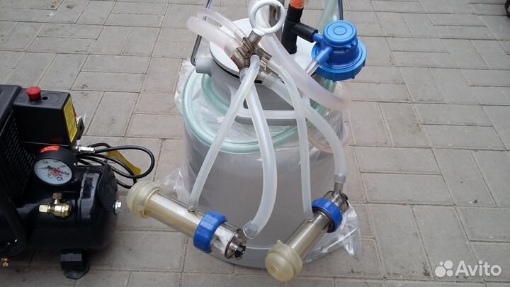 Доильный аппарат для козы