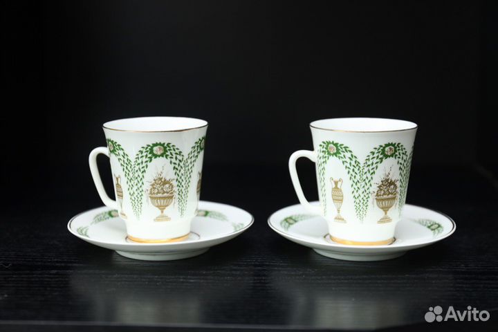 Чайная пара лфз Зеленая беседка