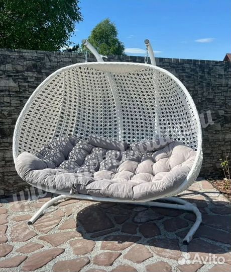 Люксовое кресло качели /диван подвесной