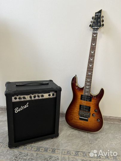 Электро гитара с комбиком