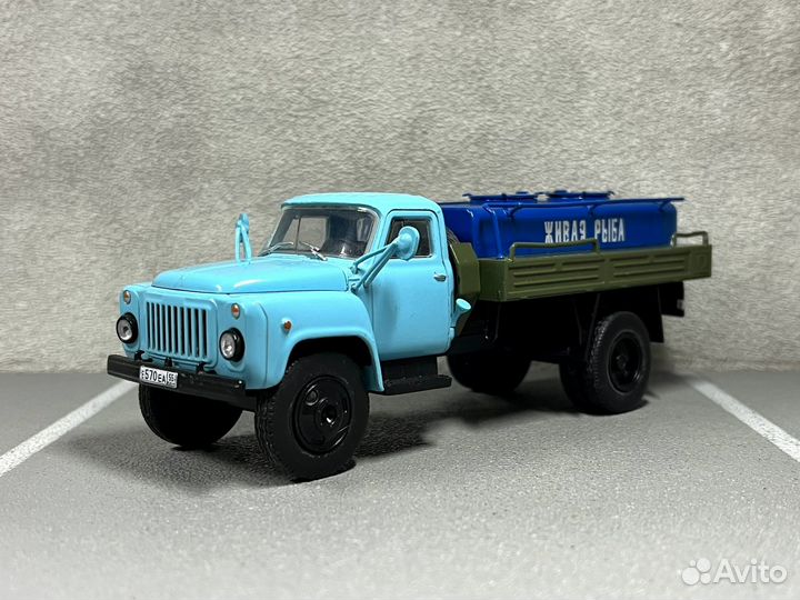 Коллекционная модель Газ-53 Цистерна 1:43 DeA