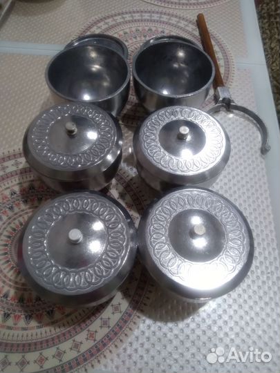 Набор горшочков для запекания СССР