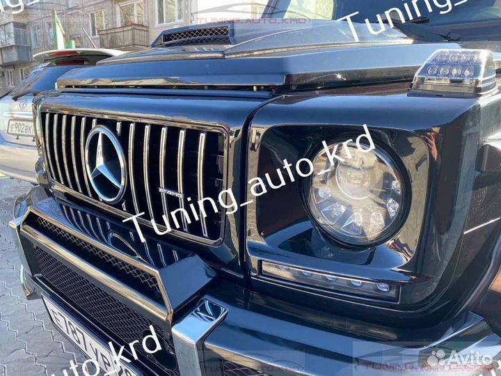 Решетка радиатора Mercedes G класс W63 K7870