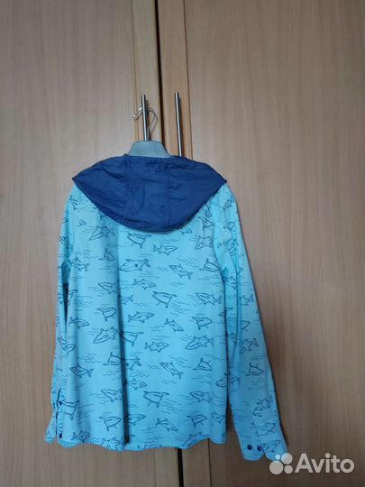 Рубашка летняя с капюшоном рост 146