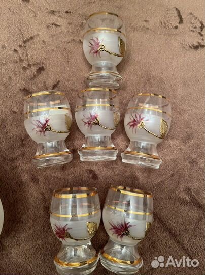 Набор Графин и рюмки Bohemia