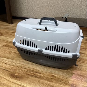 Переноска для кошек пластиковая большая