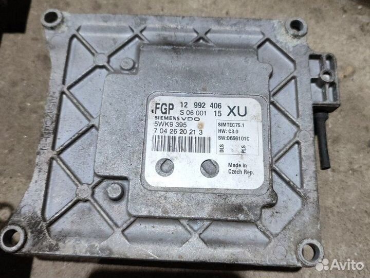 Эбу Opel Zafira H 2006-2014