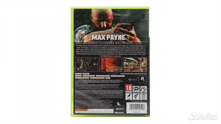 Max Payne 3 (Xbox 360)