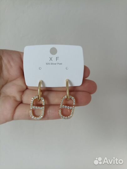 Серьги Christian Dior