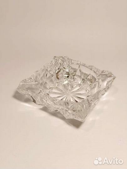 Новая пепельница хрустальная СССР