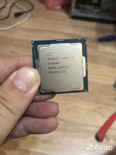 Процессор intel core i3 9100f