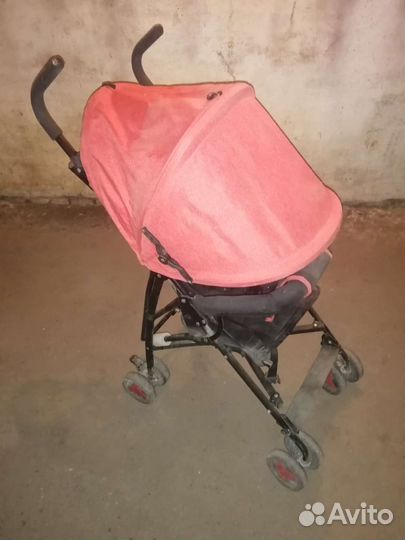 Прогулочная коляска трость бу