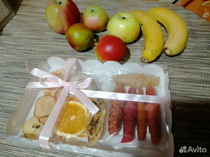 Пастила фрипсы из домашних и тропических фруктов