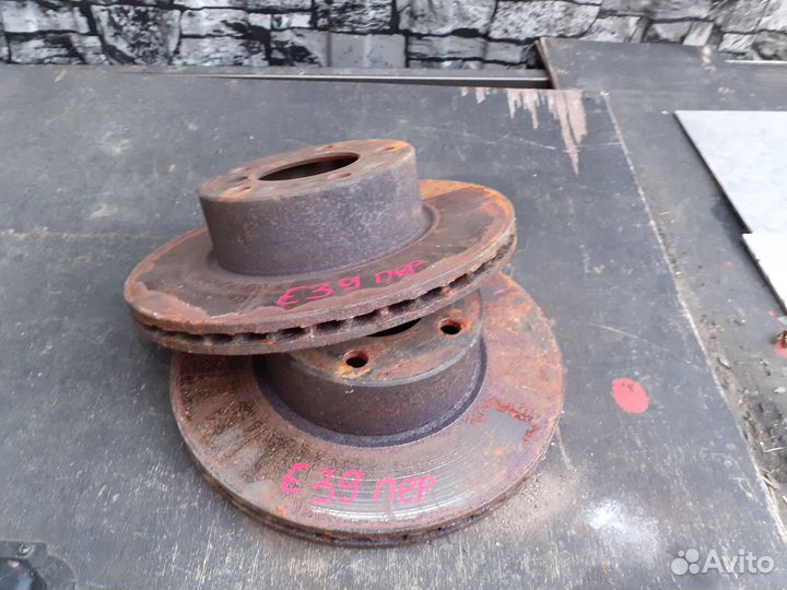 Бмв е39 тормозной диск передний