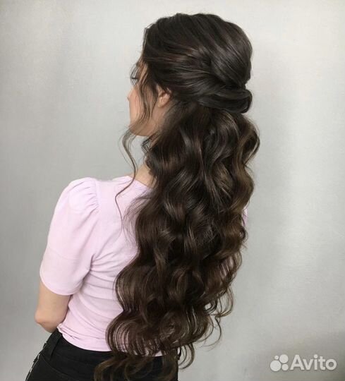 Свадебные прически и макияж