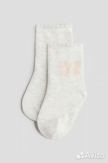 Носки hm на стопу 10-12, 12-14 и 14-16 смновые