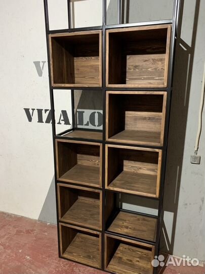 Стеллаж для Книг Лофт