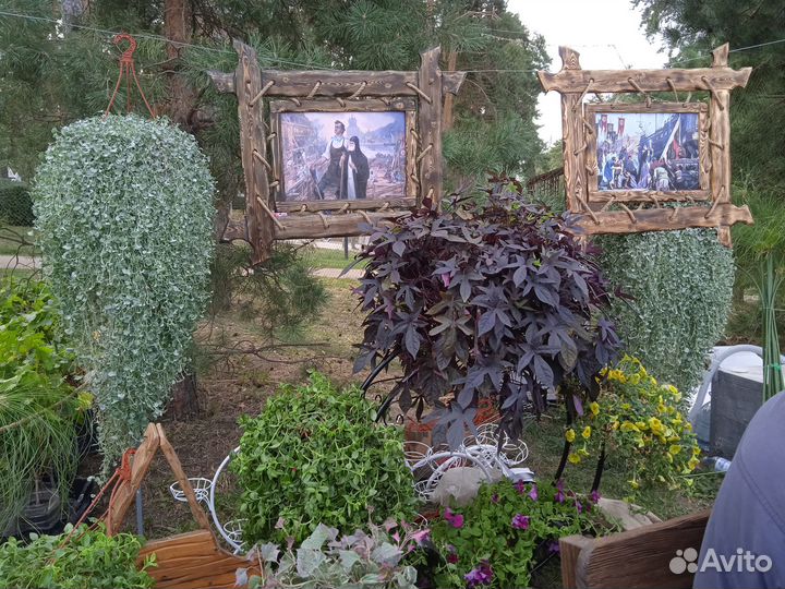 Картины из натурального дерева