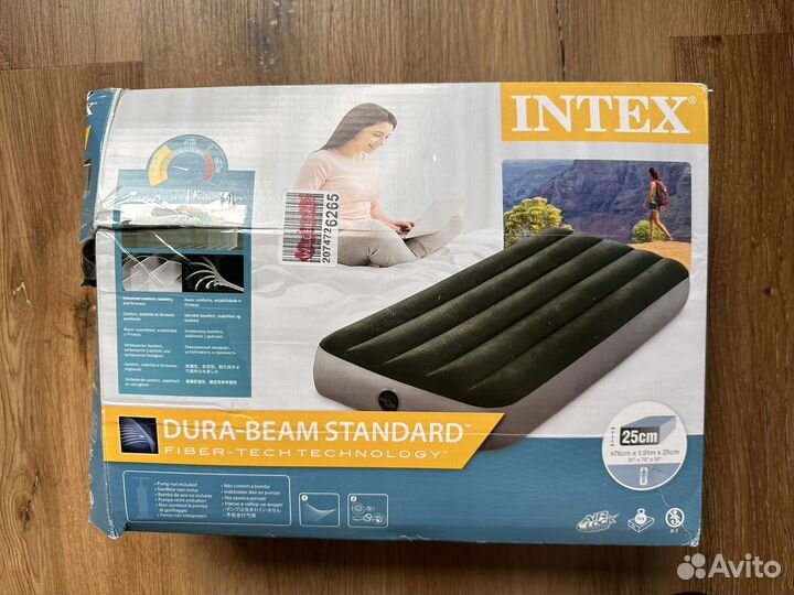 Надувной матрас intex