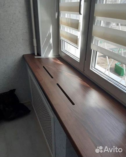 Деревянный подоконник из бука