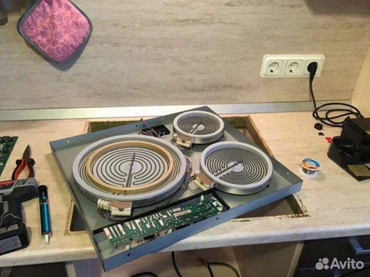 Ремонт плит, варочных панелей и духовок