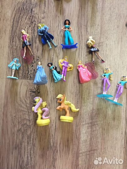 Игрушки из киндера сюрприза разные серии