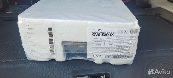 Газовая варочная панель LEX GVS 320 IX Silver