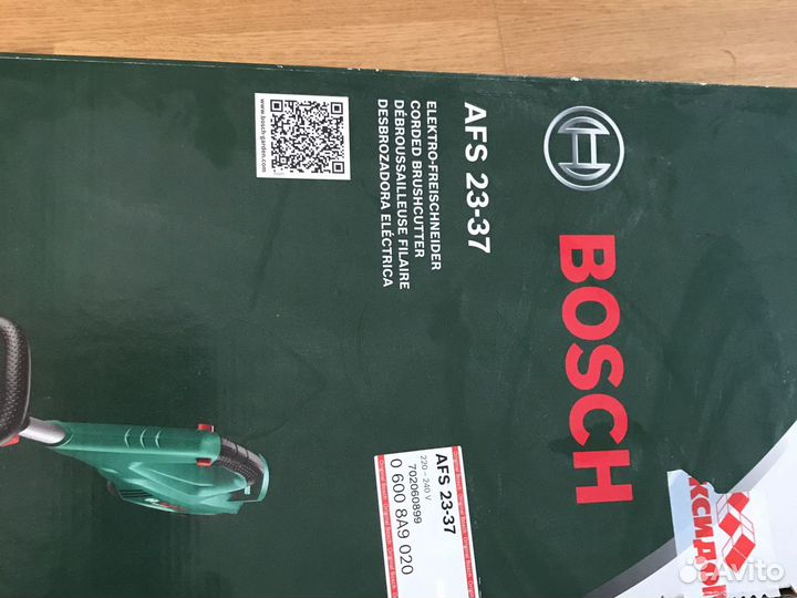 Нож для триммера bosch afs 23-37