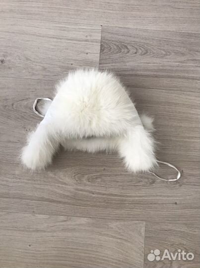 Шапка детская зимушка натуральный песец